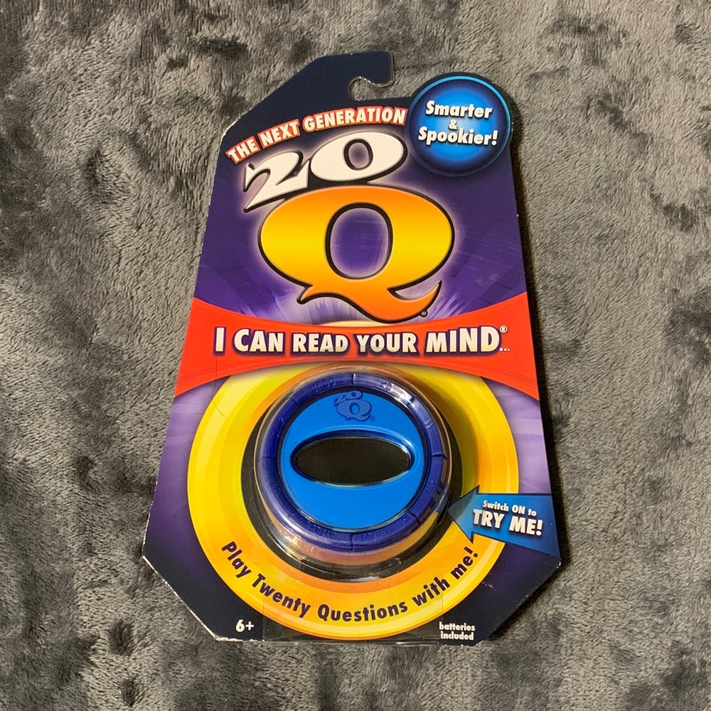 The Next Generation 20Q Electronic Game - Blue Handheld Guessing Toy